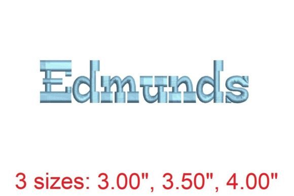 Edmunds Embroidery Font: A Designer's Review