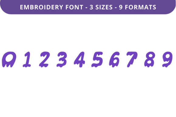 Review: Drippy Ghost Font 0 to 9 for Personalized Gifts
