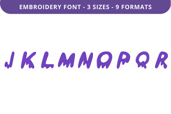 Review: Drippy Ghost Font J to R