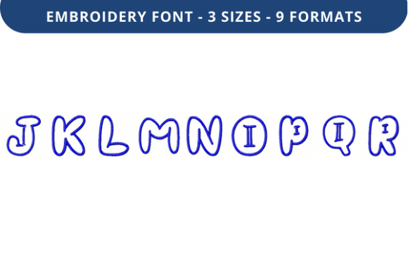 Review: Pop That Bubble Font J to R