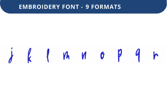 Review: Under Secretary Font Lowercase J to R